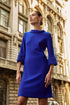 Joseph Ribkoff Kleid in A-Linie aus feinem Jersey und neuartigem Stoff